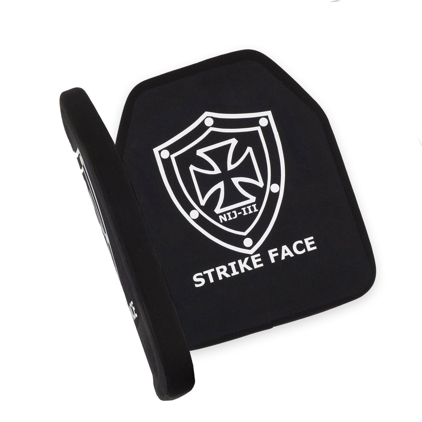 28 × 36 cm SAPI Ballistisk Plade – Enkelt Bue Forside