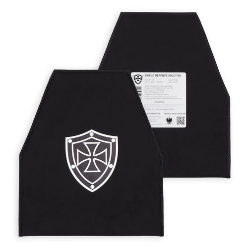 25 × 30 cm Bløde Ballistiske Paneler Swimmers Cut – For- og Bagbeskyttelse