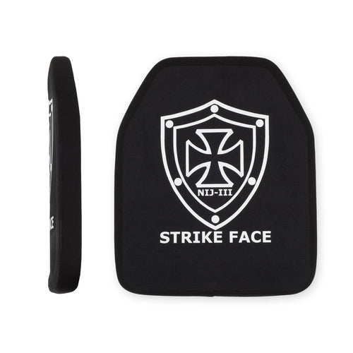 28 × 36 cm SAPI Ballistisk Plade – Enkelt Bue Forside