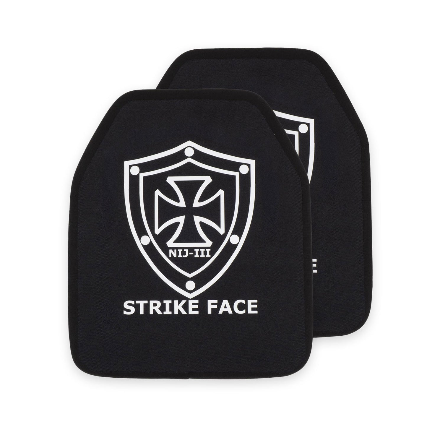 28 × 36 cm SAPI Ballistisk Plade – Enkelt Bue Forside