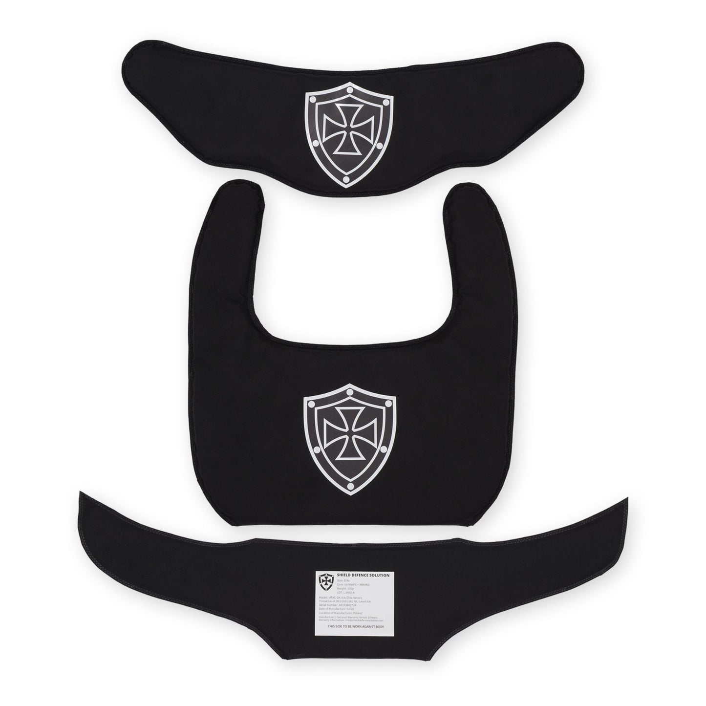 M-Tac Elite Gorget Hals Blødt Ballistisk Indsatssæt