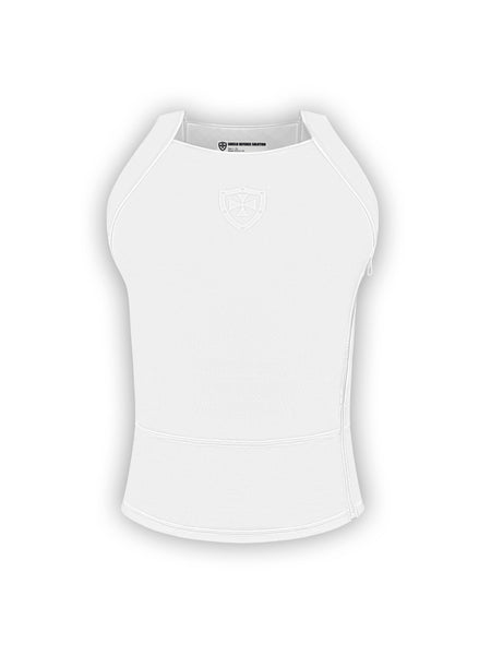 Skjult Skudsikker T-Shirt – Hvid